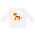 thumbnail image 3 of Inktastic Tiger Boys or Girls Long Sleeve Toddler T-Shirt, 3 of 5