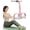 Pink, variant on Multifunction Pedal Resistance Band, Multifunction Elastic Yoga Resistance Band, 6 Tube Pedal Resistance Band with Handle,Natural Rubber Ankle Puller Sit-up Exercise for Abdomen Waist Arm Leg