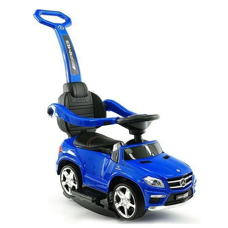 licensed mercedes benz gl63 amg pushing car w pushing bar mp3 usb sd