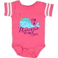 thumbnail image 3 of Inktastic Cute Narwhal I'm a Unicorn of the Sea Girls Baby Bodysuit, 3 of 5