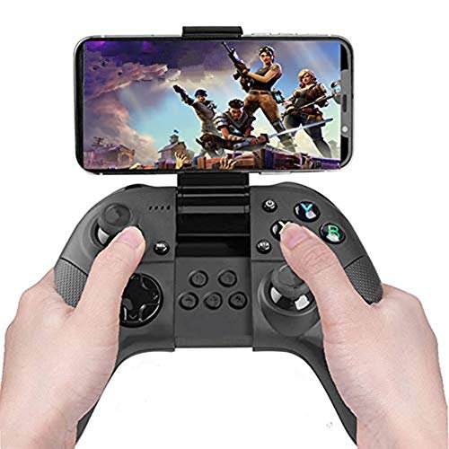 Bluetooth Mobile Phone Gamepad Controller Build in Clamp Holder