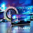 thumbnail image 4 of [3+1] for iPhone 14 Pro/iPhone 14 Pro Max Camera Lens Protector Bling, 9H Tempered Glass Camera Cover Screen Protector Metal Ring Decoration Accessories (Glitter-Colorful), 4 of 5