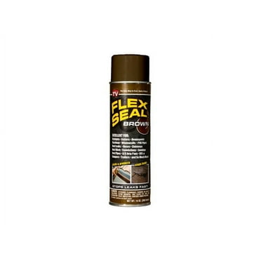 Flex Seal FSBRNR20 Flex Shot Liquid Rubber, 14 Oz, Brown, Each