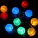 thumbnail image 2 of 30s LED multicolor luces de hadas linterna/linterna decoración para jardín fiesta de Navidad boda interior y exterior energía solar Adepaton LN-1789, 2 of 6