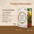 thumbnail image 2 of Kit Book Nook Tonecheer DIY Secret Garden con luz LED, 2 of 6