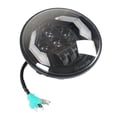 thumbnail image 1 of LED Headlight, 7in Round LED Headlight High Low Beam Daytime Running Lamp IP67 Waterproof For Car Motorcycle, 1 of 8