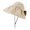 Khaki, variant on HONHUZH Summer Hats Womens Wide Brim Sun Hat Foldable Ponytail Hole Summer Beach Travel Cap