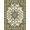 Olive Green Pink Ivory, Pattern 1, variant on ODIKA Neutral Boho Symmetrical Muted Tone Vintage Pastel Solid Chartreuse for Entryway, Kitchen, Mudroom, Stain Resistant Flatwoven