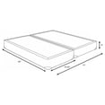 thumbnail image 2 of Mercer 9-inch Split King Box Spring Foundation, 2 of 2
