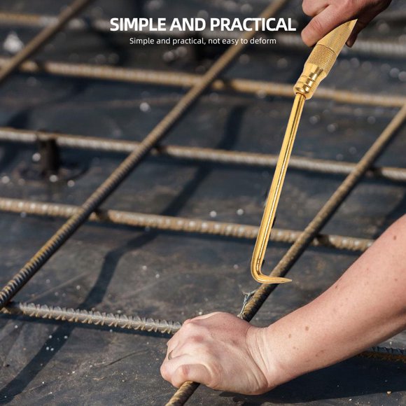 HEANUJJ Rebar Tie Tool Con Gancho Dorado Para Seguro Y Eficiente De Acero En Construcción