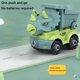 thumbnail image 5 of TITOUMI Desmonta el coche de juguete de ingeniería de dinosaurios, vehículo de juguete de montaje de bricolaje Tyrannosaurus para niños, vehículo de transporte Triceratops, 5 of 8