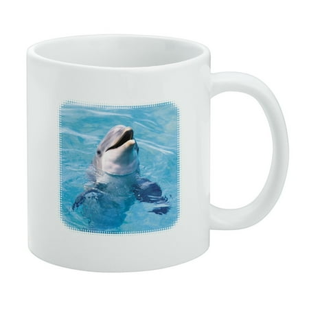 

Dolphin in the Ocean White Mug