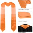 thumbnail image 2 of LAICAIW Graduation Stole for Unisex Adults Sash 60/72 Inches Long 16 Colors, 2 of 4