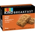 thumbnail image 2 of KIND Breakfast 100% Whole Grain Gluten Free Peanut Butter Snack Bars, 1.76 oz, 12 Count (Pack of 2), 2 of 5
