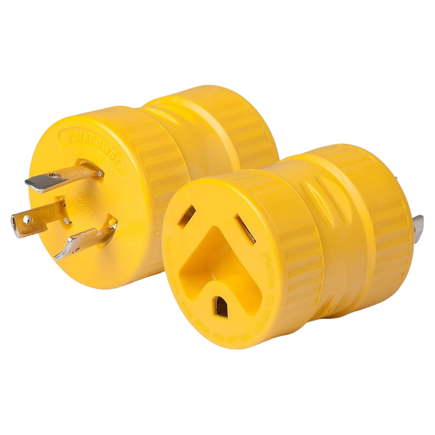 Park Power 127A RV Generator Adapter 20 Amp Locking, 3-Prong