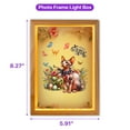 thumbnail image 5 of Sphynx Celebrates Spring and Enjoys a Happy Easter Acrylic Plaque with Wood Photo Frame Box Cat Lover Kitten Owner Gifts Idea Light Box - 02001, 5 of 5