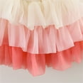 thumbnail image 3 of SHTXOZHI Toddler Girls Tulle Princess Skirt Kids Ruffle A-Line Skirt Summer Layered Skirt, 3 of 6