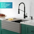 Kraus Bolden Touchless 18-Inch Sensor Kitchen Faucet, Single Handle ...