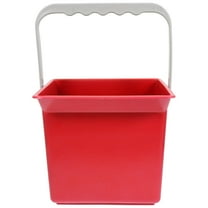 HEMOTON MLINS Convenient Car Trash Bin with Lid 1 Set Versatile Rectangular Cleaning Bucket Great Utility Bucket for Bath with Spout and Handles