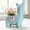 🔥 Blue_Hot#1194, variant on Alpaca Ceramic Planter Cute Animal Pot with Drainage Hole for Desk, Shelf and Home Decor