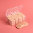 thumbnail image 2 of Nvzi Esponjas de maquillaje cuadradas de 60 piezas, esponjas compactas para polvos de belleza, corrector facial, cutis, 2 of 3