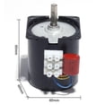 thumbnail image 3 of Baja velocidad eléctrica reversible Ar - AC 2,5r / MIN 14w 20rpm, 3 of 4