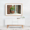 thumbnail image 5 of Flower Pot, Sunset Park - Brooklyn New York Photography Oak Framed Wall Art Print 24 x 36 inches, 5 of 6