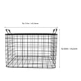 thumbnail image 2 of CIMAXIC Porte-Bûches en Fer Durable pour Intérieur avec Poignée Pratique pour Rangement de Cheminée, 2 of 8