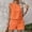 Orange, variant on MAIHAN Women Vacation Outfits Spring Outfits Short Sleeve Top and Shorts Pant Sets Women 2 Piece Outfits Plus Size Outfits for Curvy Women