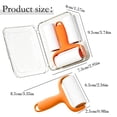 thumbnail image 3 of Mini Lint Roller,Travel Size Pet Hair Remover Rollers,Washable High‑Sticky Lint Remover,Tear‑Off Adhesive Lint Roller Cleaner,Portable Travel Sticky Pet Fur Picker for Household Daily Cleaning, 3 of 4