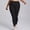 Black, variant on Womens Plus Size Workout Leggings High Waist Lounge Control Gym Yoga Pants Full Length Leggings with Pockets