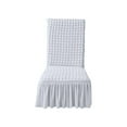 thumbnail image 2 of Kraoden Removable Washable Chair Cover, Stretch Chair Protector for Home Kitchen Banquet Hotel, Durable Polyester with Anti-Slip Design, Easy to Install and Clean, 2 of 6