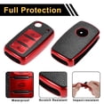 thumbnail image 4 of Funda de Llave de Auto TPU Roja para VW Up - Funda de Control Remoto de 3 Botones, 4 of 6