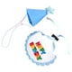 thumbnail image 4 of KAKOWELY juego de gorro y babero de cumpleaños para perro, decorativo, para mascota, gato, perro, feliz cumpleaños, para cosplay, fiesta, 4 of 5