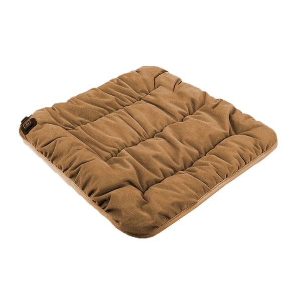 Toystoory Manténgase cálido y acogedor en cualquier lugar, calentador de asiento recargable, sillones reclinables, cojín de asiento con Electrodomésticos marrón 445*45*3.5 CM