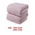 thumbnail image 3 of Yardvibe 2PC Bath Towel Sheets , 29.5"x13.8" Extra Large Soft Highly Absorbent & Quick Dry Towel, Skin-Friendly Durable Towels for Home, Hotel, Spa and Daily Bath Use (Yellow), 3 of 8