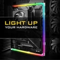 thumbnail image 3 of Tira De Luz 5V 3 PIN Light Strip AURA Sync ARGB Cinta de lámpara para chasis de PC (CMBO 2x40cm) Likrtyny  Para estrenar, 3 of 9