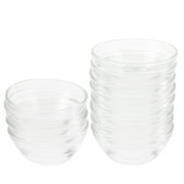 QUMONIN 12 Glass Bowls for Kitchen Prep, Dessert, Dips, Salad, Candy - 2.3 x 1.1 Inch