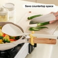 thumbnail image 3 of Dbuoem Spatula Holder Spoon Rest Heat Resistance Silicone Pot Spoon Holder Clip Mini Stove Top Spatula Holder, 3 of 8