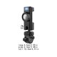 thumbnail image 5 of Soporte para teléfono móvil Eigraketly para bicicleta antirrobo giratorio 360 Negro, 5 of 6