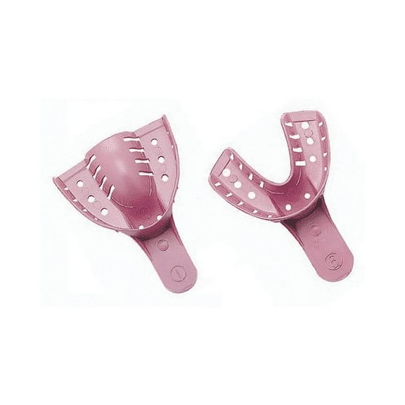 Sultan 33052 Dentray II #2P Large Lower Perforated Impression Trays 12/Bx