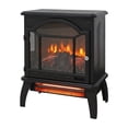 thumbnail image 2 of GUTALOR 18 inch Small Electric Fireplace 3D Infrared Electric Stove With Remote Control, 2 of 9