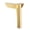 Gold 10cm, variant on Furniture Sofa Legs, Corner Furniture Feets, Furniture Accessories Triangle Furniture Legs, Metal Furniture Legs, For Sofa Cabinet Cupboard Gold 12cm