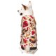 thumbnail image 1 of Fotbe Skull Retro record lips Sudadera con Estampado para Perros Pequeños – Suéter con Capucha para Mascotas, Tela Suave de Forro Polar con Bolsillo-Small, 1 of 7