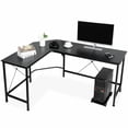thumbnail image 2 of SALE CLEARANCE L Shaped Gaming Desk with Shelves 65 Inch Reversible Corner Computer Desk or 2 Person Long Table for Home Office Large Writing Storage Workstation, 2 of 7
