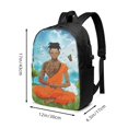 thumbnail image 2 of Mochila de viaje Nle Choppa para portátil, resistente al agua, con puerto de carga USB, ideal para la universidad y la escuela, para hombres y mujeres., 2 of 5