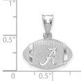 thumbnail image 2 of Women's Alabama Crimson Tide Sterling Silver 3D Football Logo Pendant, 2 of 3