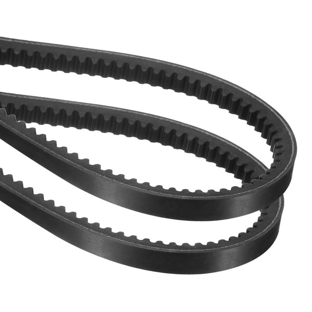 Lot de 2 Ceinture en V AX42 EPDM, Bord Brut Obstrué, 44 Pouces Circonférence Extérieure