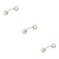 thumbnail image 2 of QualitChoice Robe Broche de Style Simple Femme Accessoire de Mode Vêtements Féminins Parure Bijoux Cadeau Pull Perle Cardigan Clip Type 4 3Set, 2 of 6
