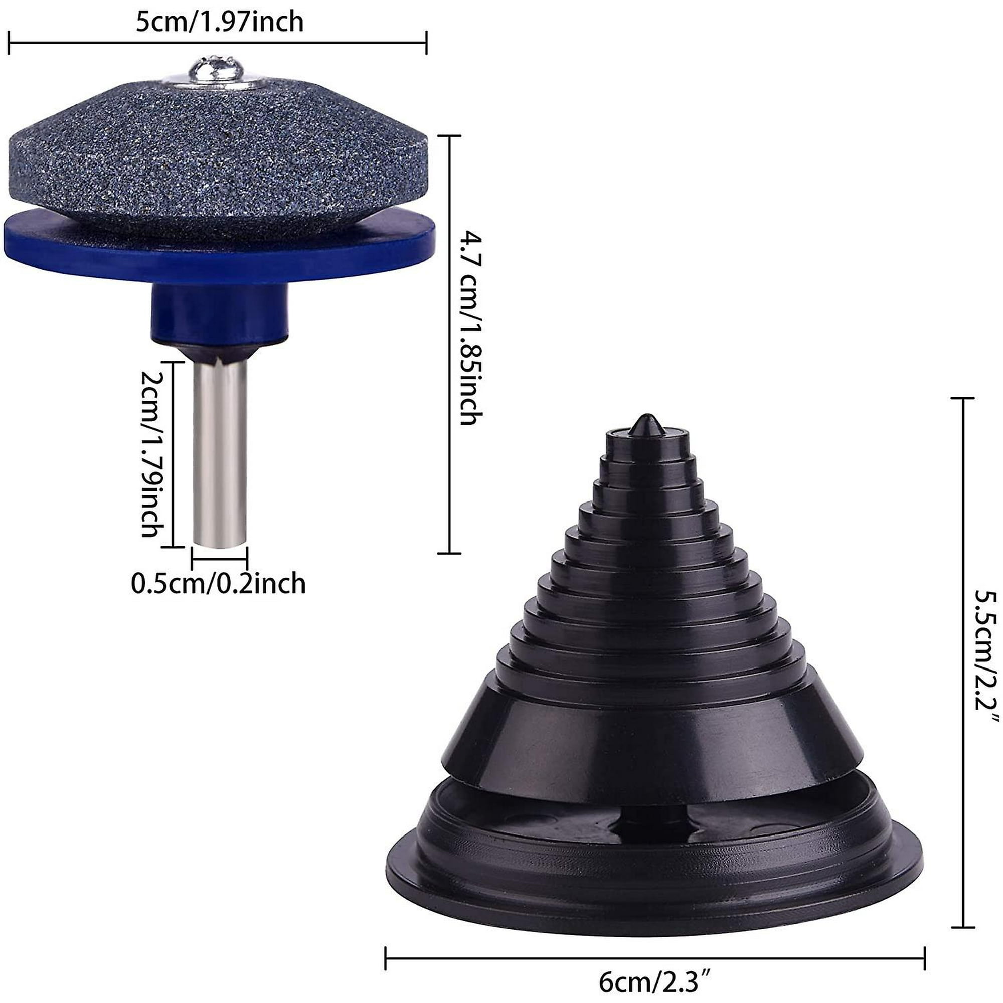 Packs Lawn Mower Blade Sharpener Lawn Mower Accessories With 1 Pcs Blade Balancing Kit Lawn Mower Blade Sharpening Tools Walmart